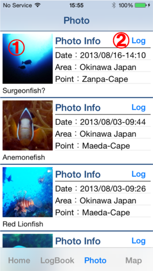 Photo Album Screen