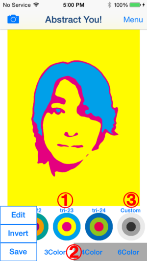 Color Set Tool Box Screen