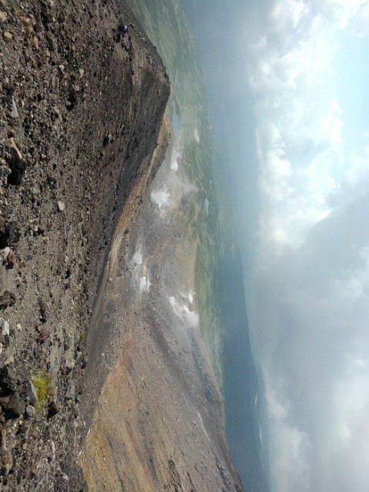 旭岳下山　(その6)