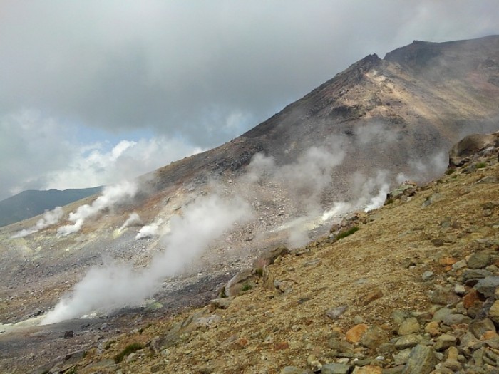 旭岳下山　(その7)