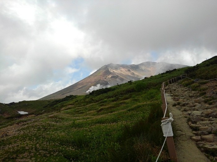 旭岳下山　(その11)