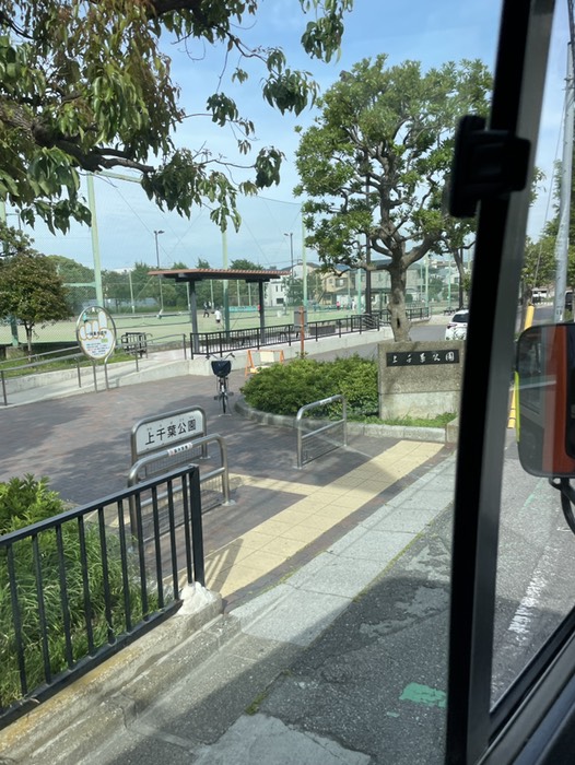 3.上千葉小学校裏