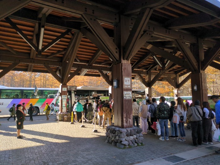 上高地バスタ一ミナル