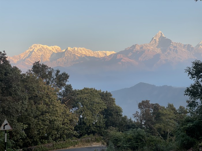 アンナプルナの山々