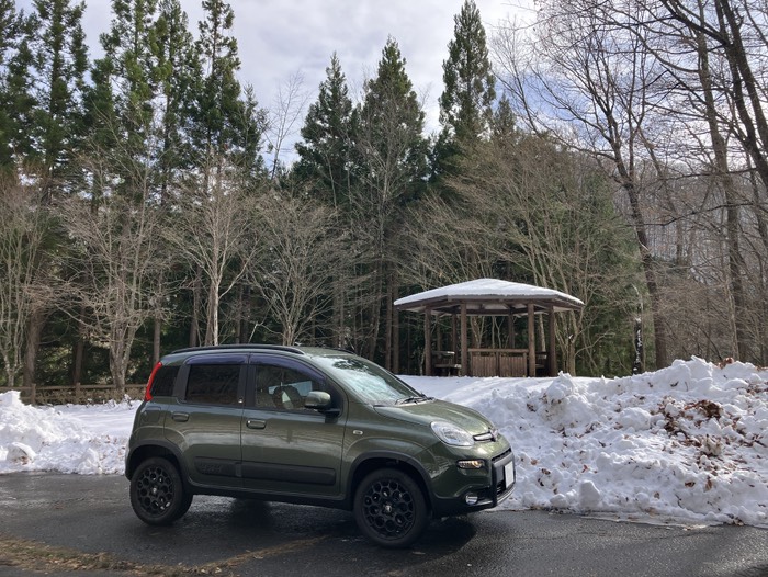 なるべく雪景色で撮ります