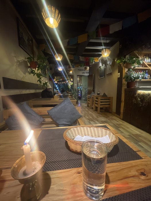 晩御飯食べたレストラン