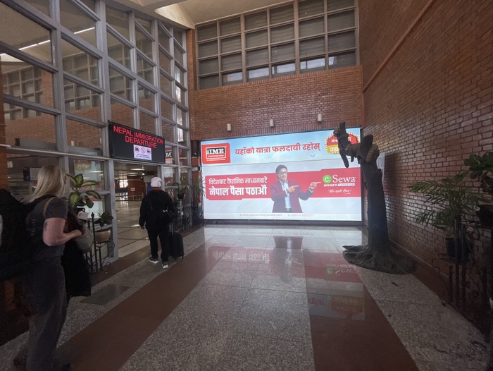 無事チェックイン