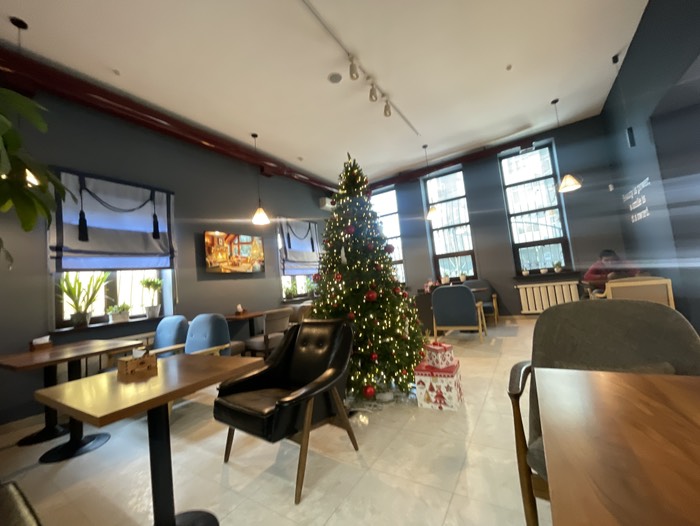 めっちゃ綺麗であったかい店内