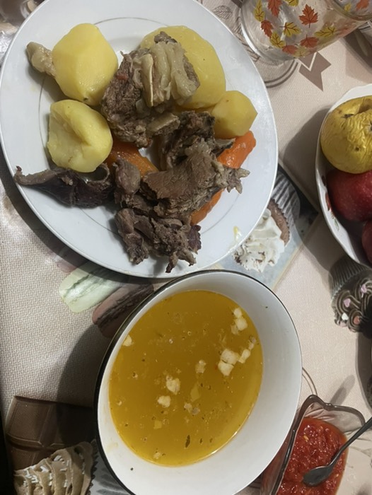 ホームステイ型ホテル　お母さんの手作り料理