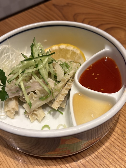 米沢牛ハチノス刺し