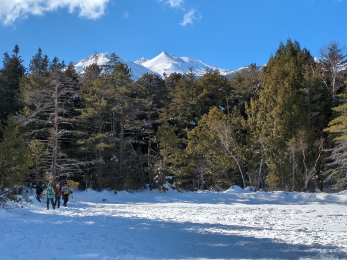 牛留池より乗鞍岳