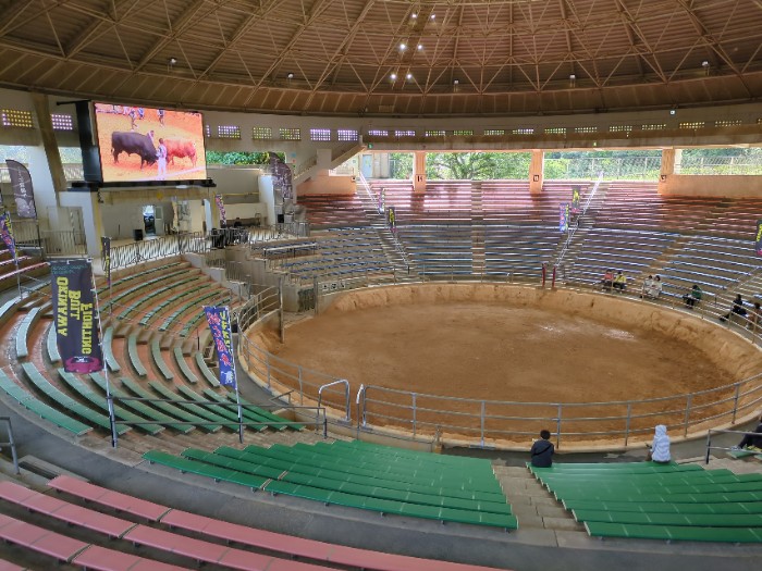闘牛場(うるま市石川他目的ドーム)