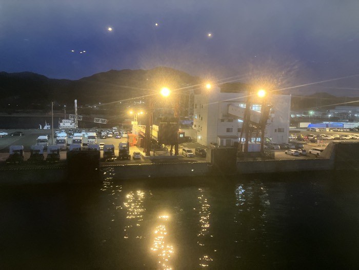 まもなく九州到着