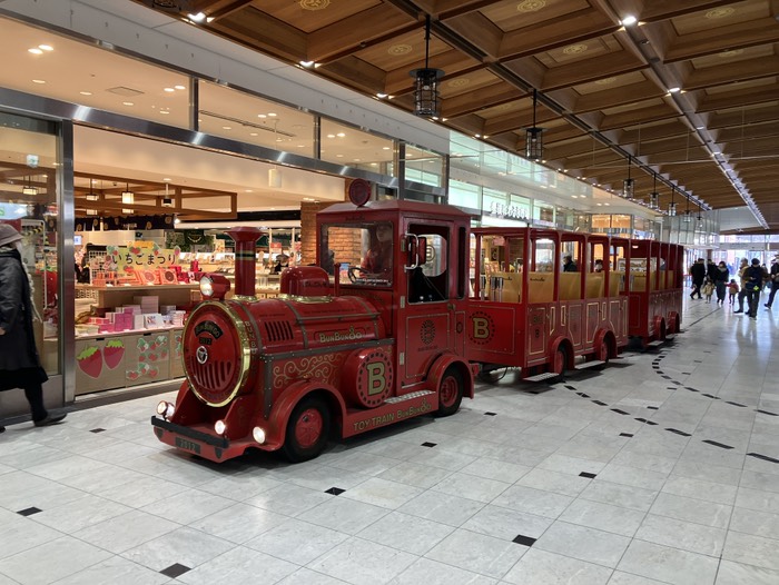 なんか走ってました