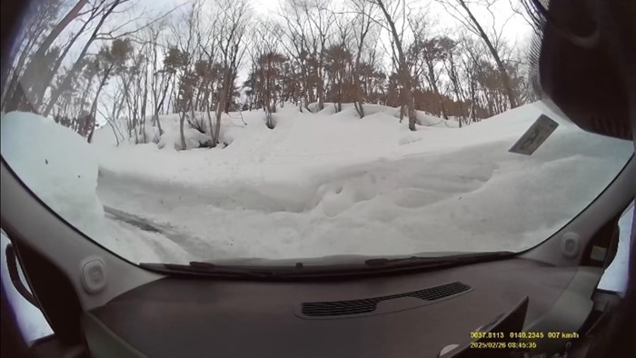 パンダ4x4難なく登る