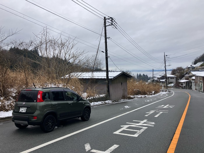 甲府盆地が雲海の中に！