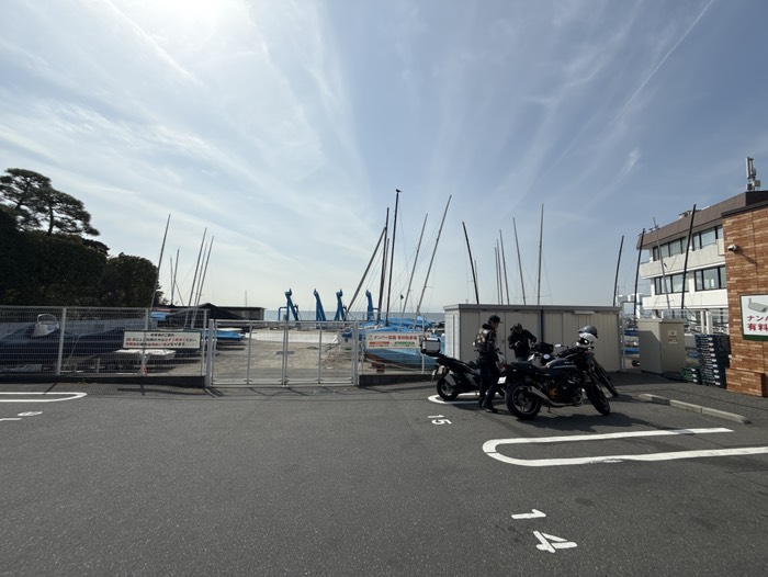 コンビニで休憩