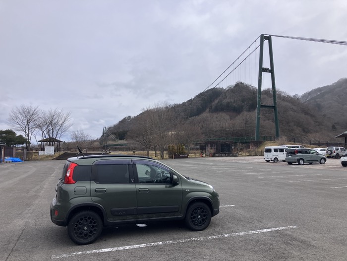 気になっていたもみじ谷大吊橋へ