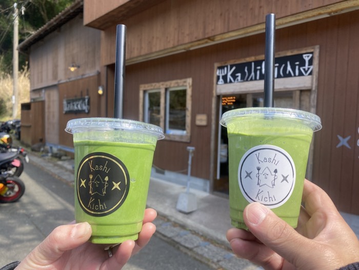 抹茶スムージー