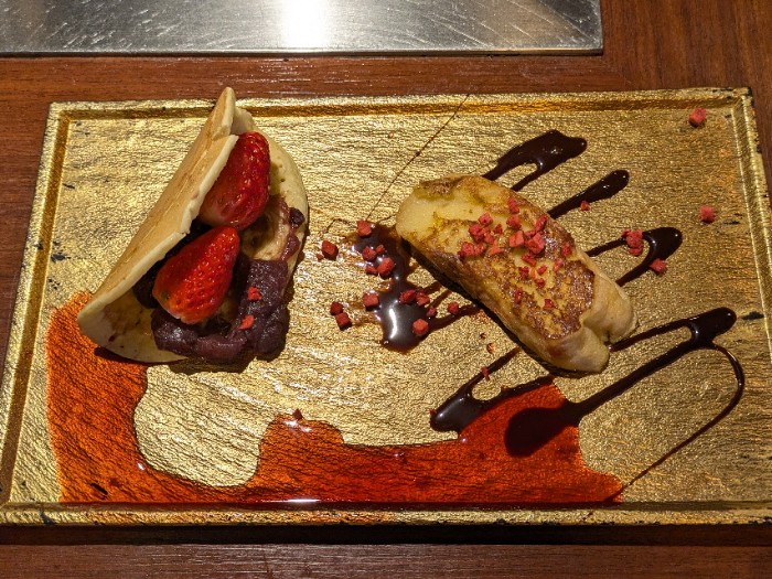 鉄板ダイニング 天満 デザート