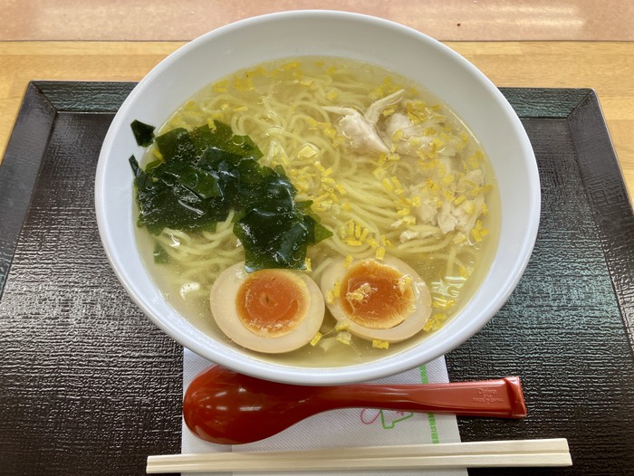 鯛だし柚塩ラーメン(¥1,000)