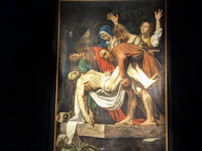 キリストの埋葬 カラバッジョ
