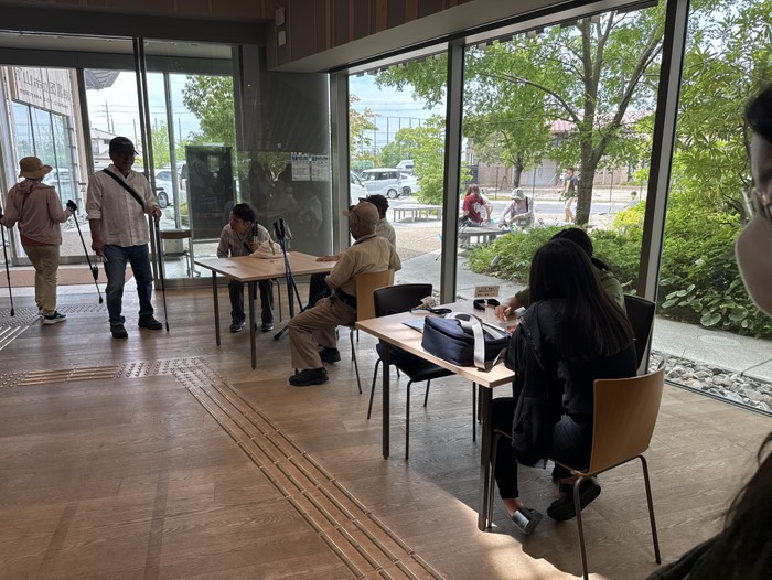 図書館内休憩場