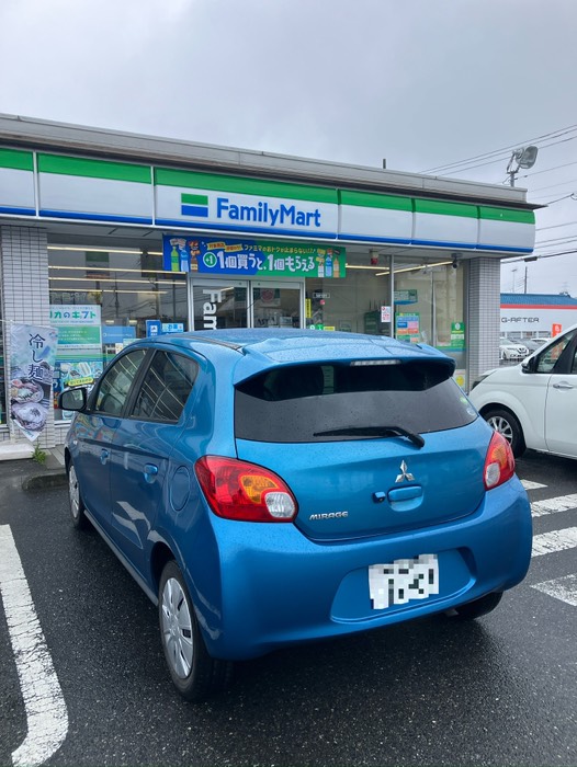 代車ありがとうございました