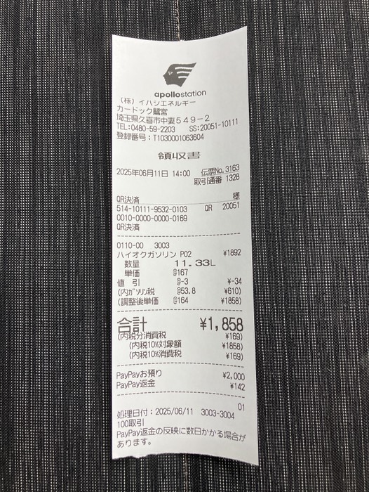 満タン給油⛽️