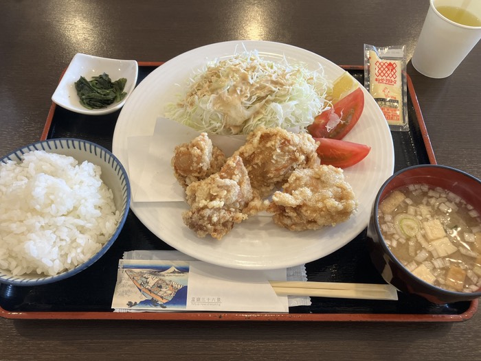 信玄どりのからあげ定食 ¥1,550