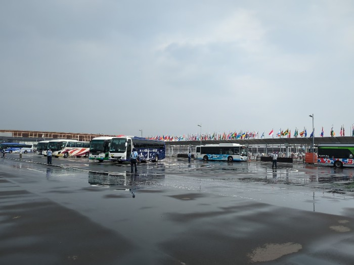 夢洲第1ターミナルより