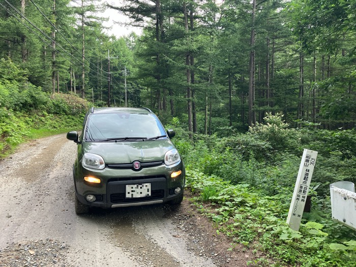 万沢林道走破！