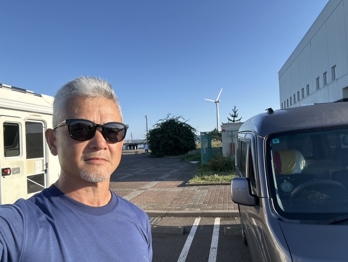 道の駅　みたら室蘭出発