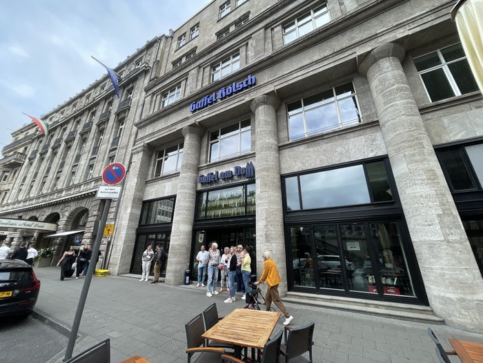 ビアホールでいっぱい