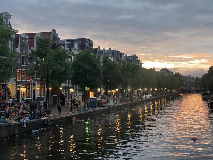 アムステルダムの川