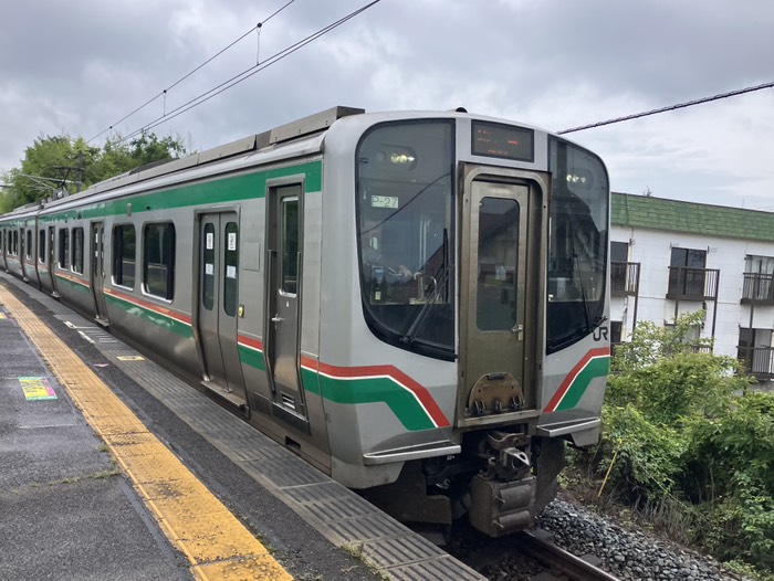 考えたら東北本線か？？