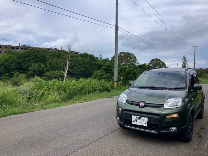 廃墟とパンダちゃん①