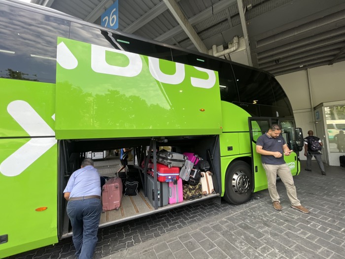 マドリード到着