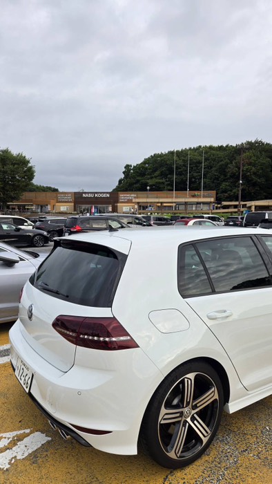 友人那須高原SA到着