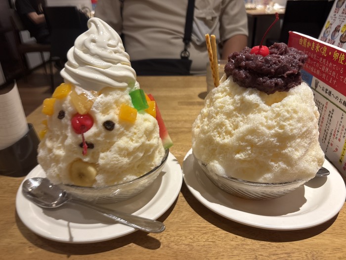 天文館のむじゃきでかき氷🍧