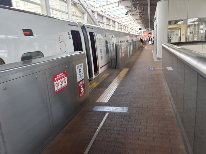 鹿児島帰りの新幹線🚄