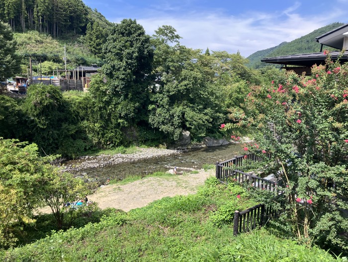 川遊びできる！