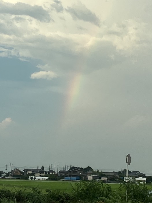 また虹