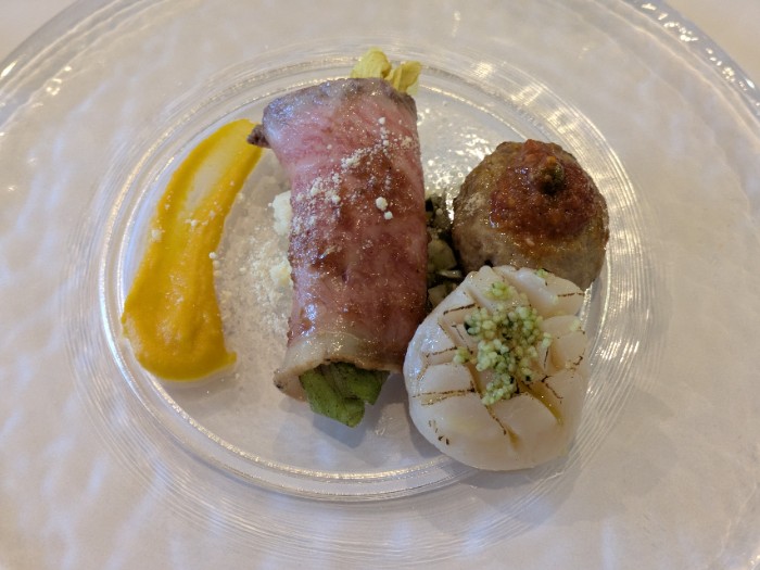 宮崎牛スペシャリテのコース