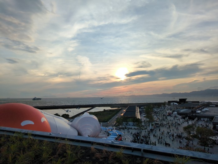 大屋根リングより