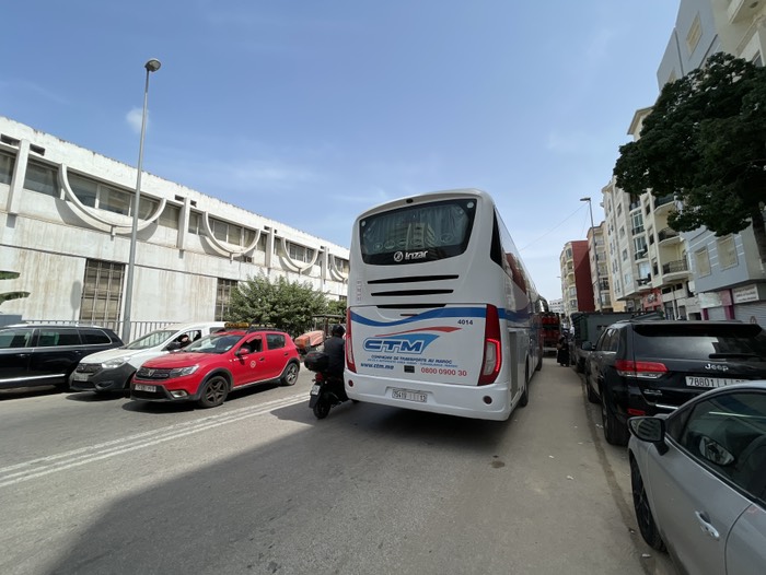 カサブランカ到着