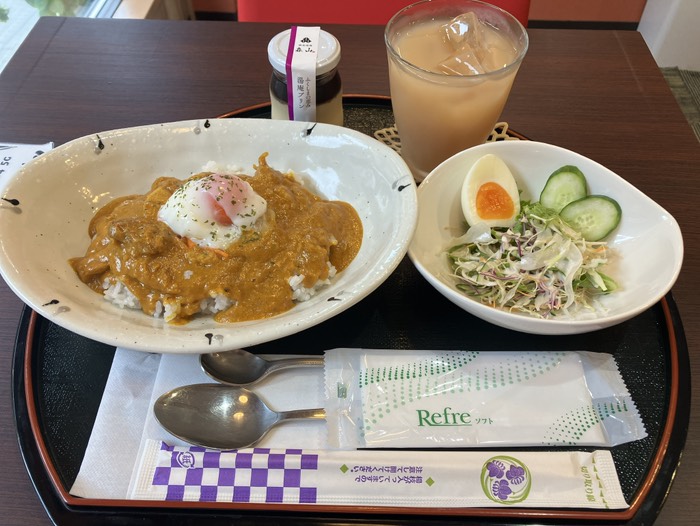 バターチキンカレーセット(¥1,850)