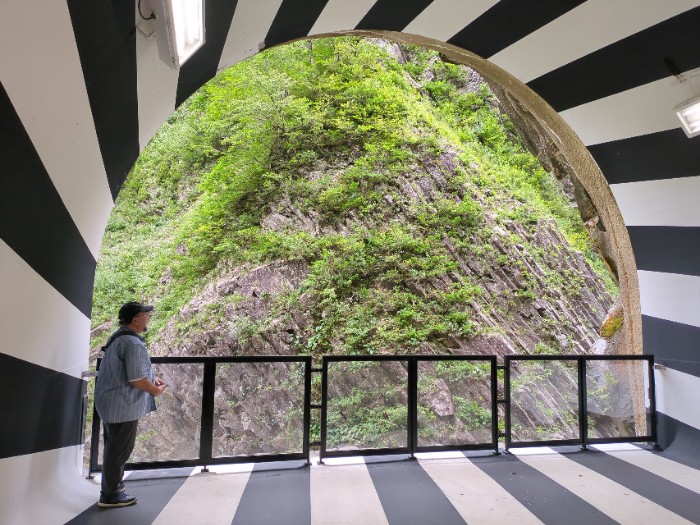 清津峡 第二見晴所