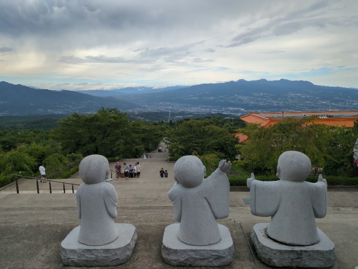 赤城山と小坊主