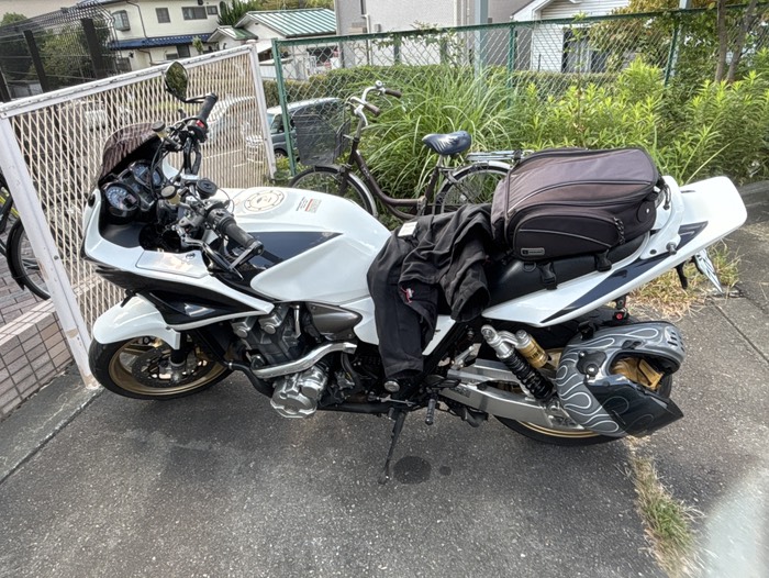 病院🏥終わりでいざ出発🏍️